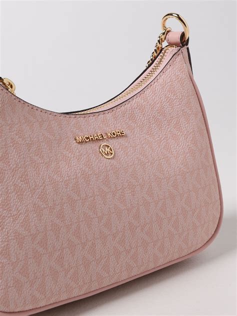 michael kors small pink wallet|Michael Kors pink shoulder bag.